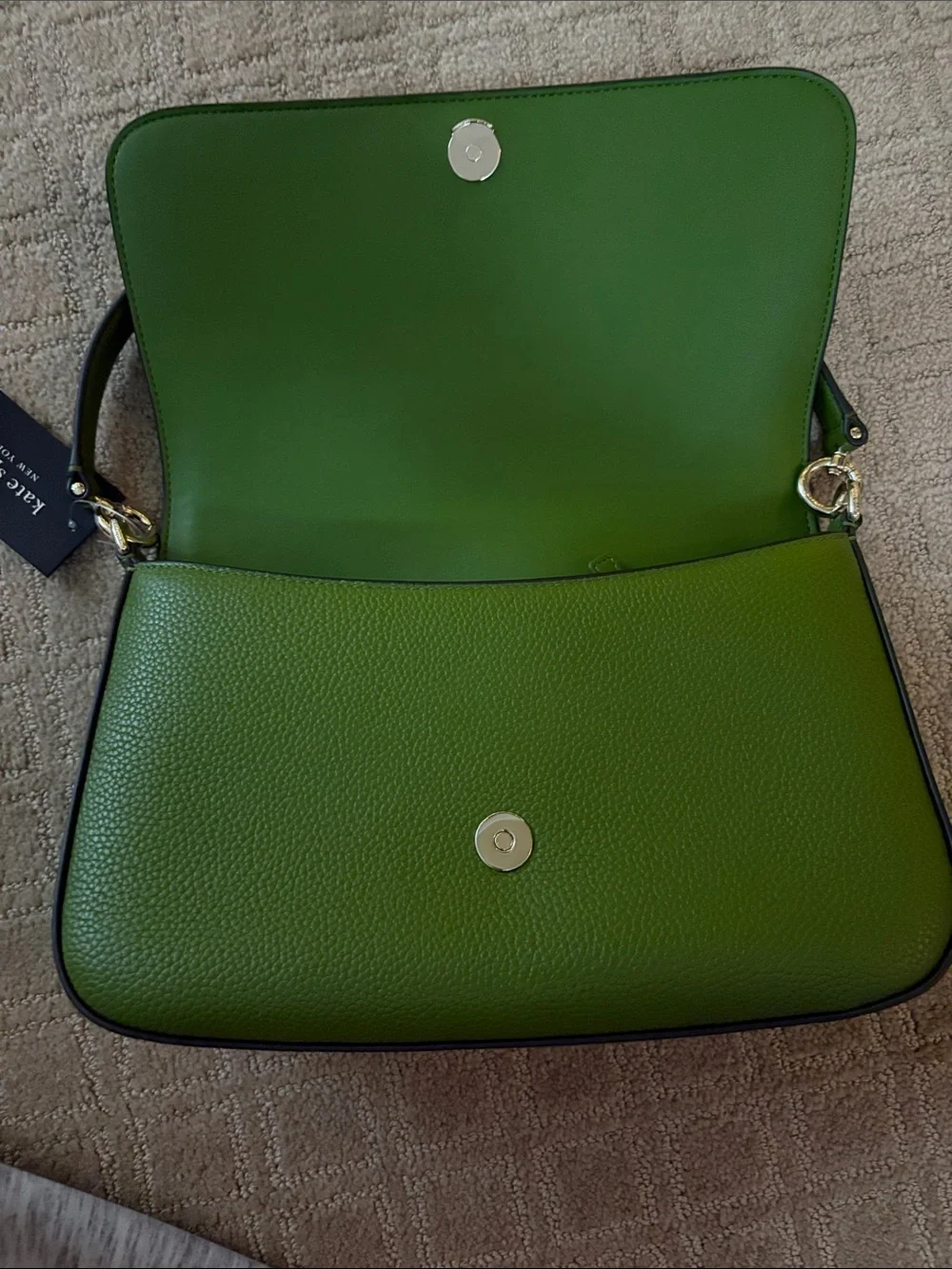 kate spade sleek pebbled